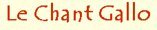 Logo ChantGallo